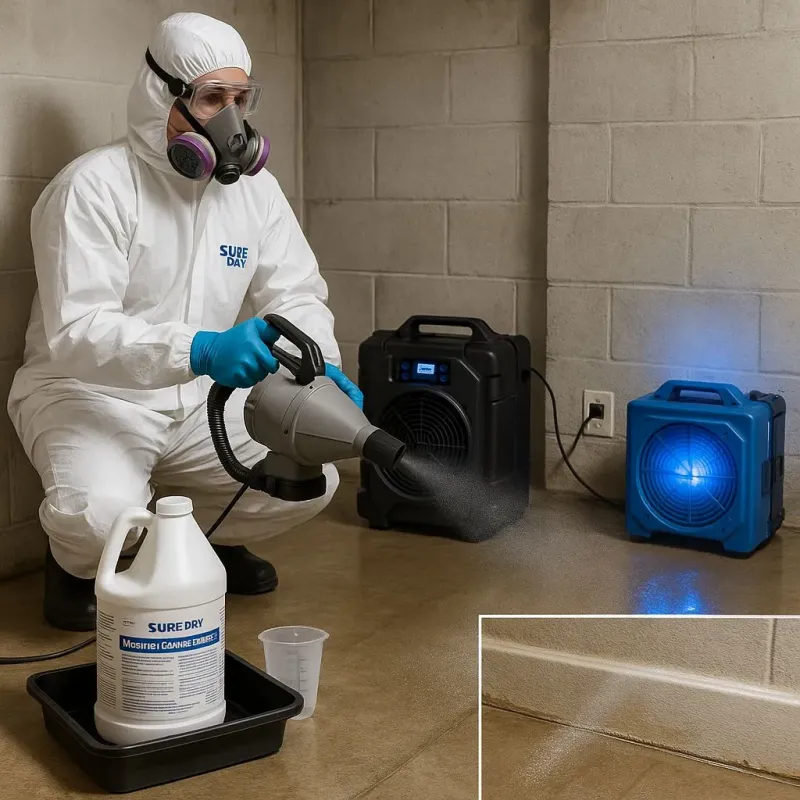 Sanitization and Odor Removal process in Atco, NJ