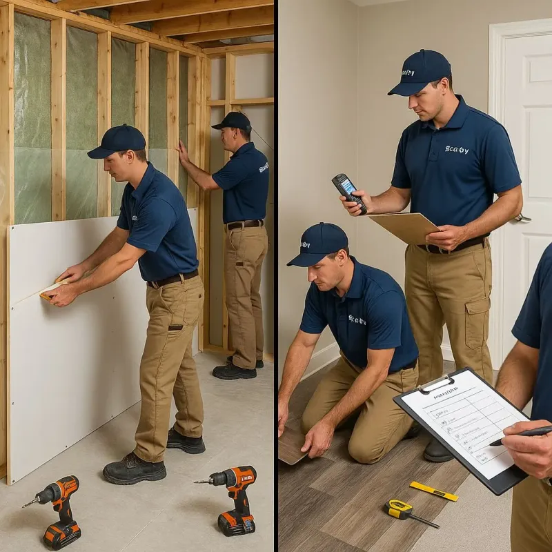 Repairs and Reconstruction process in Atco, NJ